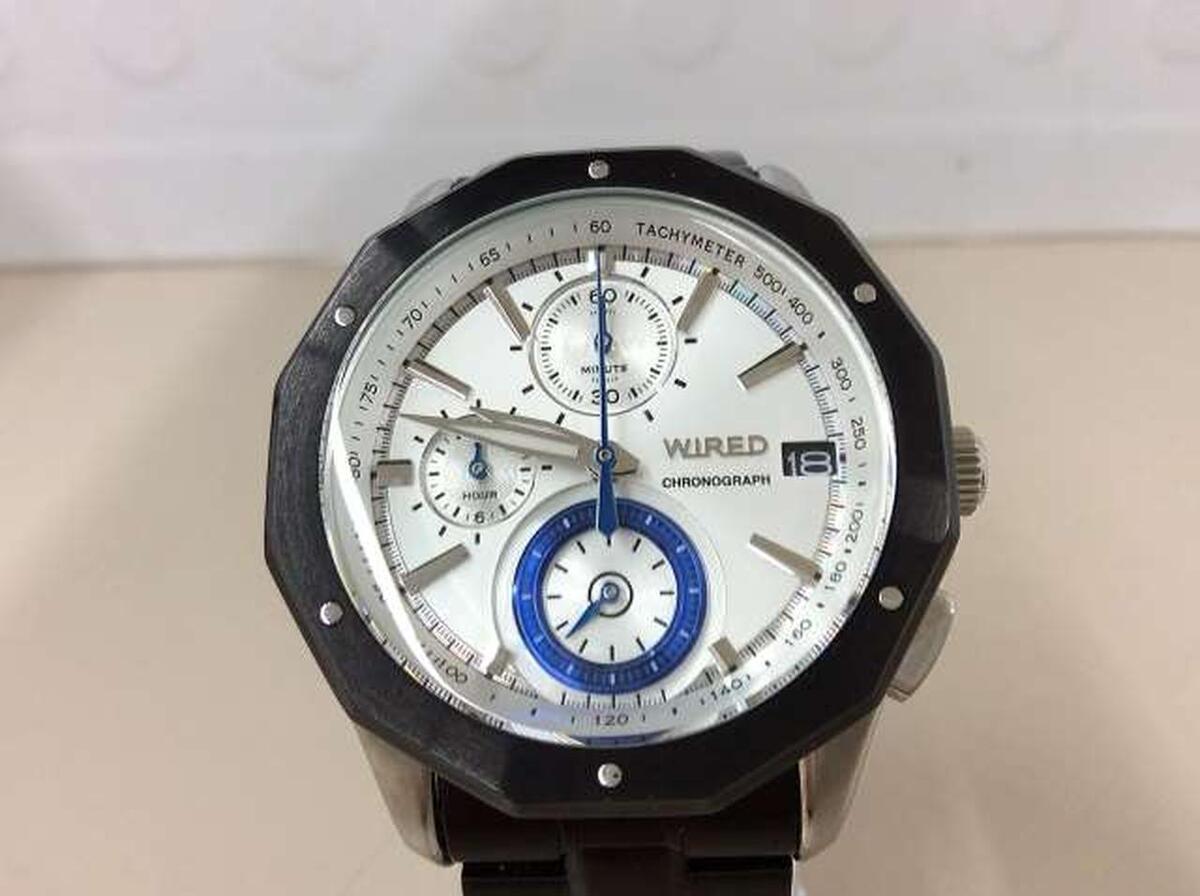 SEIKO VK67-K018 WIRED Chronograph Quartz Watch 222065 | eBay SEIKO VK67-K018 WIRED Chronograph Quartz Watch 222065 | eBay