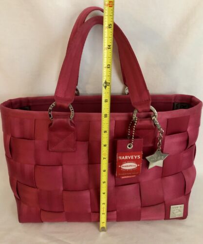 Bolso de mano Harveys cinturón de seguridad negro anillo de transporte - rosa fucsia - Imagen 6 de 12