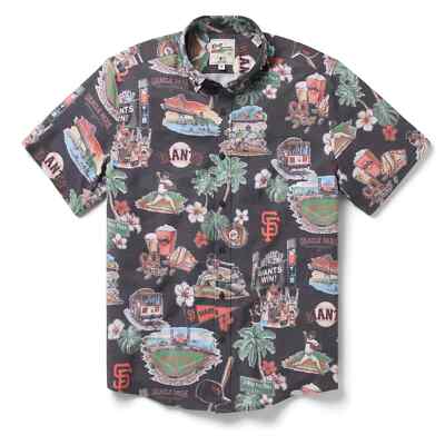 Reyn Men's 2025 MLB  SAN FRANCISCO GIANTS SCENIC PERFORMANCE BUTTON FRONT,#6800