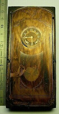Cadran neuchateloise pendule Zenith horloge Uhr Clock Zifferblatt 160 MM dial F2
