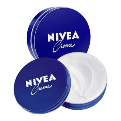 NIVEA Cream Concentrated Skin Body Care Moisturizer Prevents Cracks 2x60 ml.