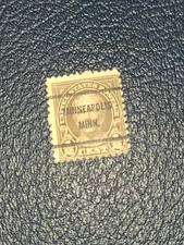 Stamp US 1/2c Nathan Hale Scott# 551 Precancel MINNEAPOLIS MINN. Used - #2504