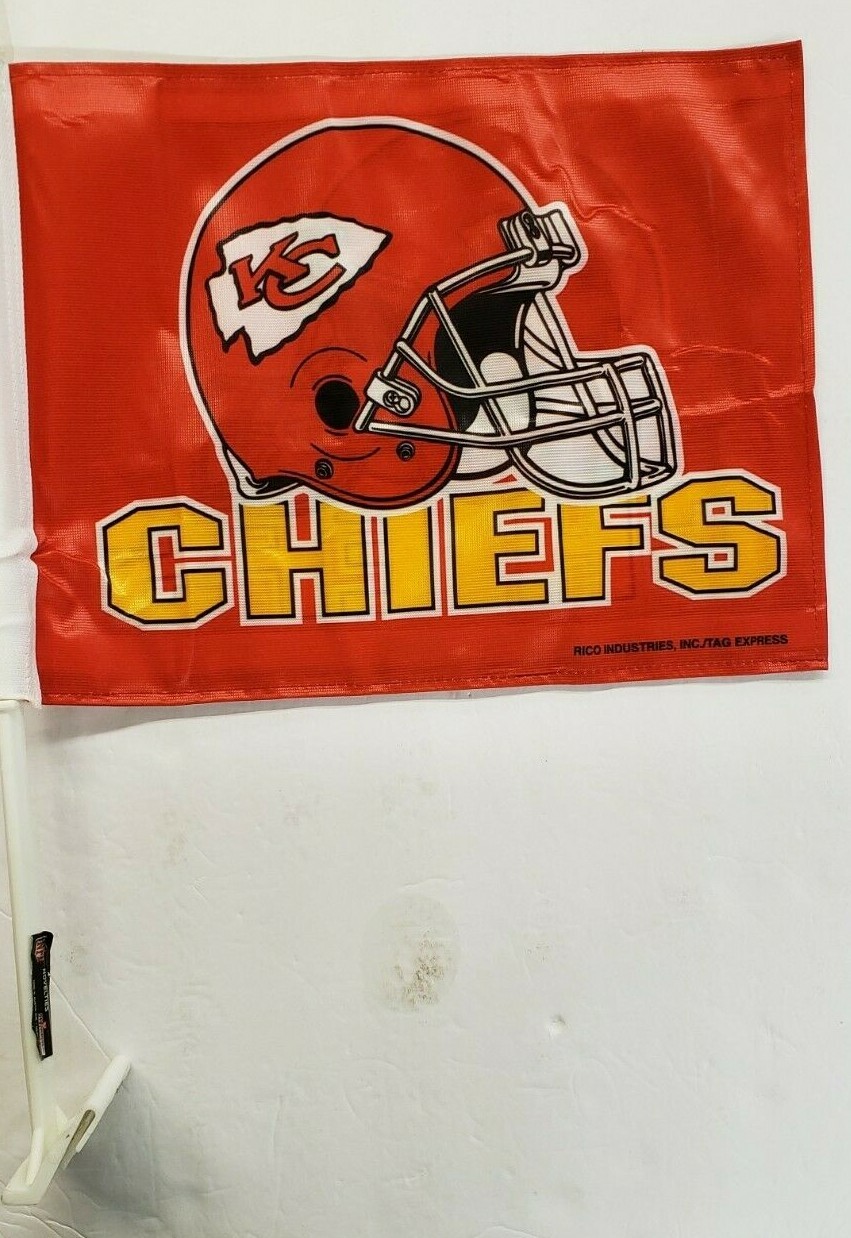 NFL Kansas City Chiefs Car Flag, NEW eBay