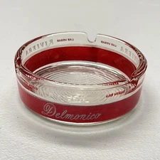 Vintage Ashtray Riviera Las Vegas Delmonico Cafe Noir Lighthouse Casino Glass