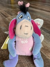 Vintage Disney Eeyore Bean Bag Doll Winnie The Pooh Friend Love Bug Plush Toy
