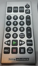 JUMBO Universal TV Remote Control Large Buttons Living Solutions