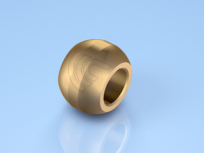SELFOIL -Kalottenlager ø7 x Kugel ø16 x 12 Sinterbronze
