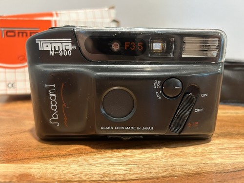 Vintage TOMA M-900 35 mm Film Point & Shoot Camera Original Box New - Picture 4 of 7