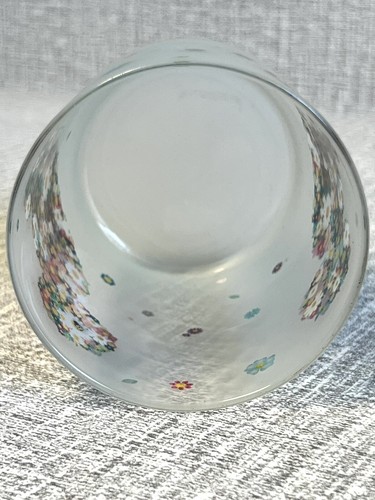 Disney Mickey & Minnie Mouse Floral Frosted Glass Cup - New - Bild 5 von 6