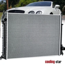 2 Core Radiator For 2004-2011 Bentley Continental GT GTC Flying Spur W12 6.0L