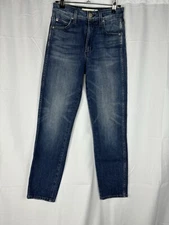 AMO High Rise Stix Crop Jeans in Girls Night Out Size 24 Made In USA