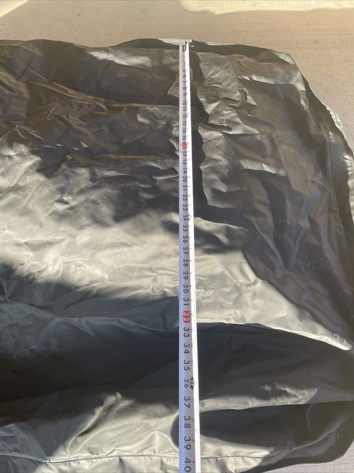 Rightline Gear Car Top Cargo Bag Carrier 52x39x15 Inches Black Heavy Duty Zipper - Image 4 of 4