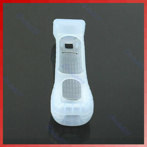 White Silicone Case Cover For Nintendo Wii Remote Controller With Motion Plus B - Picture 5 of 6