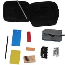 NEW Ski Snowboard Tuning repair Kit tune waxing Iron gray ,universal wax, edger