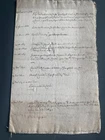 Manuscript register of business summaries and notarial acts - France, late 17th century "