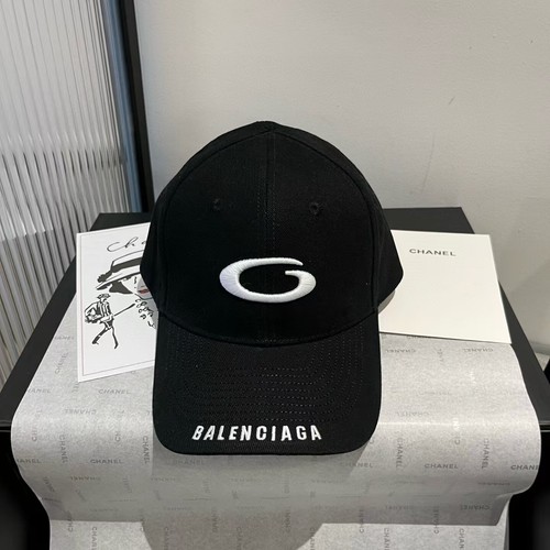 BALENCIAGA Black Baseball Cap