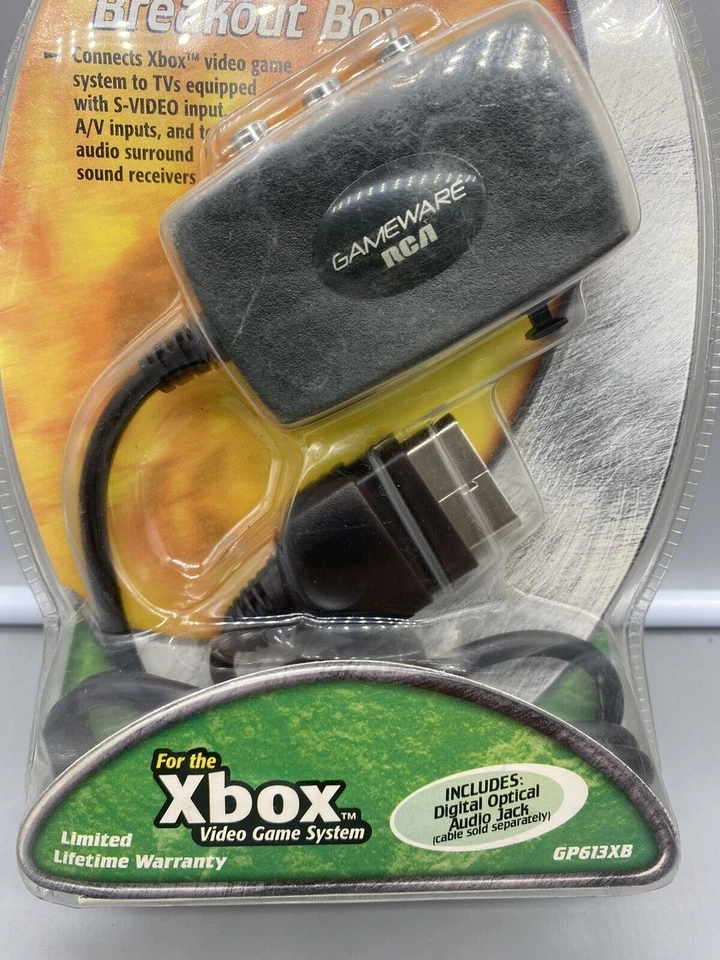 Vtg Gameware RCA Enhanced Breakout Box Microsoft Xbox Video Game System New - Image 3 of 4