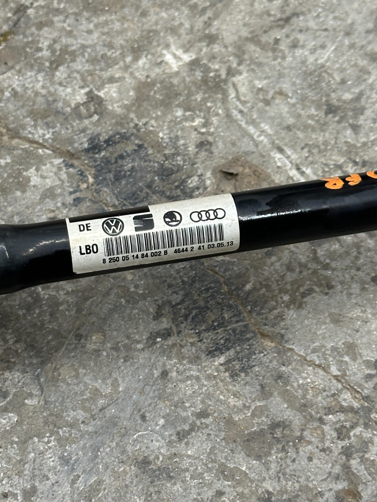 2014 AUDI R8 COUPE FRONT RIGHT PASSENGER AXLE SHAFT 420 407 271 A OEM