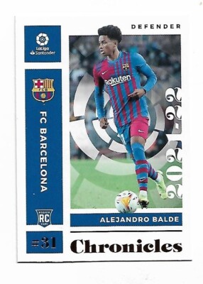2021-22 - Chronicles Base Rookie - Alejandro Balde - FC Barcelona #9
