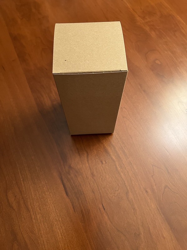Kraft Cardstock Product Box 4x4x8 (Lot of 25)