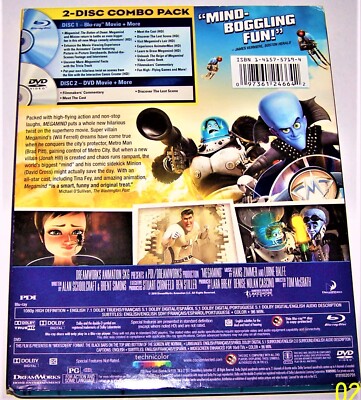 Megamind (Blu-ray/DVD, 2011, 2-Disc Set) 97361246642| eBay