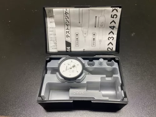 Mitutoyo 513-442-10A Dial Test Indicator .060" Range, .0005" Graduation Open Box
