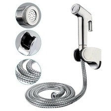 150cm Halter Handger?t Spray Bidet Duschkopf ABS Chrom Multifunktional