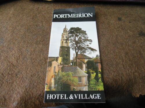 Portmeirion Hotel and Village undatiert Informationsbroschüre vor 1995 Gefangener - Bild 1 von 3