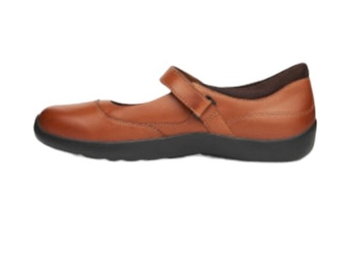 Anodyne Women's No. 19 Brown Leather Mary Jane Orthopedic Diabetic Shoes 8.5W - 第 8/13 張圖片