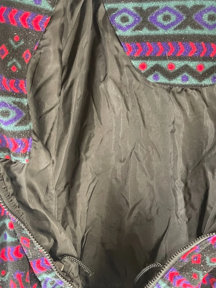 Abrigo grande vintage Head Ski Wear para hombre chaqueta polar nórdico suroeste cremallera completa Foto 3 de 4