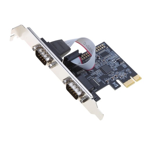 2 Port PCI for RS232 Serial Adapter Card with AX99100 Chip for PC - Picture 12 of 12