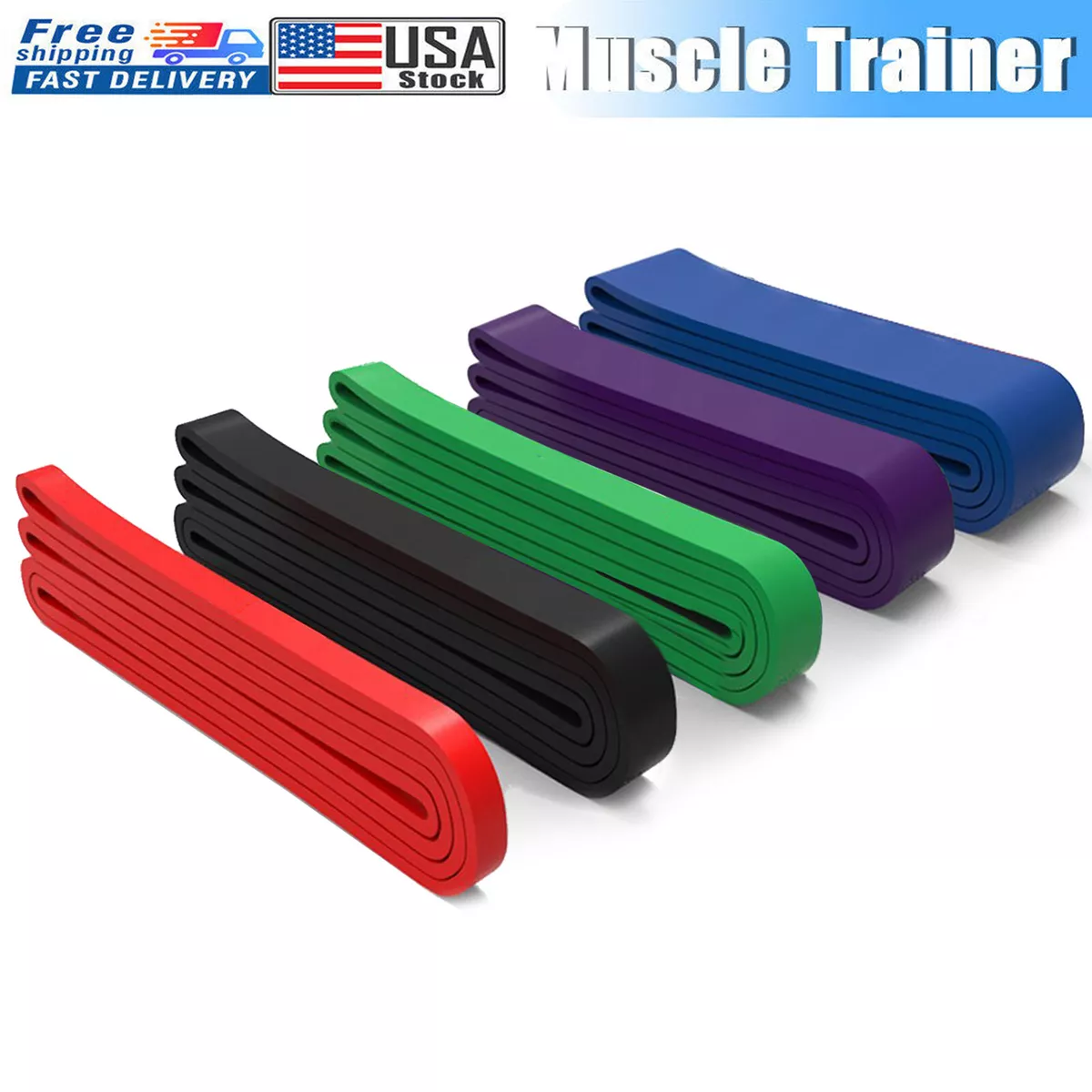 Pull Up Assist Bands Heavy Duty Resistance Band Mobility Powerlifting Band