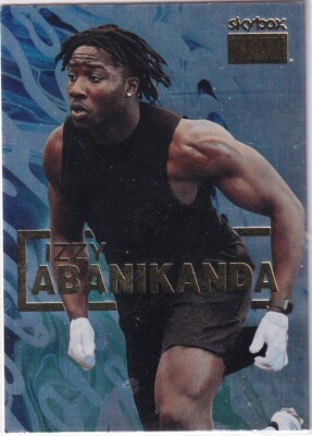 2023 Skybox Metal Universe Champion No. S-36 Izzy Abanikanda