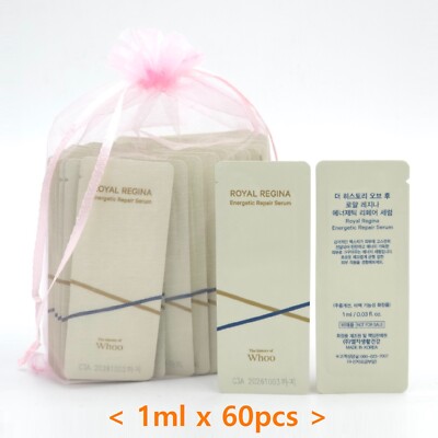 The history of Whoo Royal Regina Energetic Repair Serum 1ml x 60pcs K-Beauty