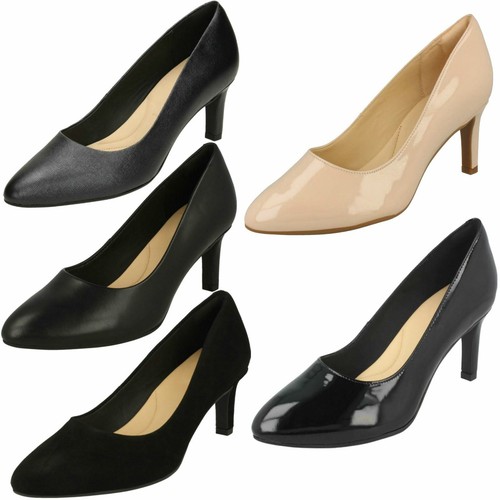 clarks calla rose black suede