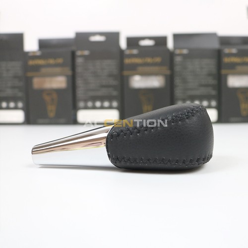 Black Leather Gear Shift Knob For Lexus LS400 LS430 LX470 LX570 RX330 RX350 - Picture 6 of 9