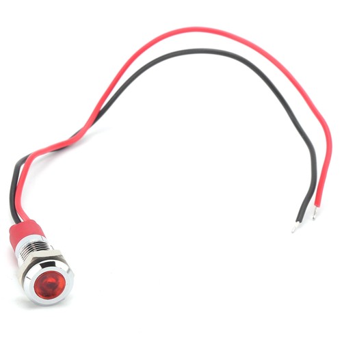 8mm LED Waterproof Metal Indicator Light Small Power Lamp Indicator - Picture 18 of 22