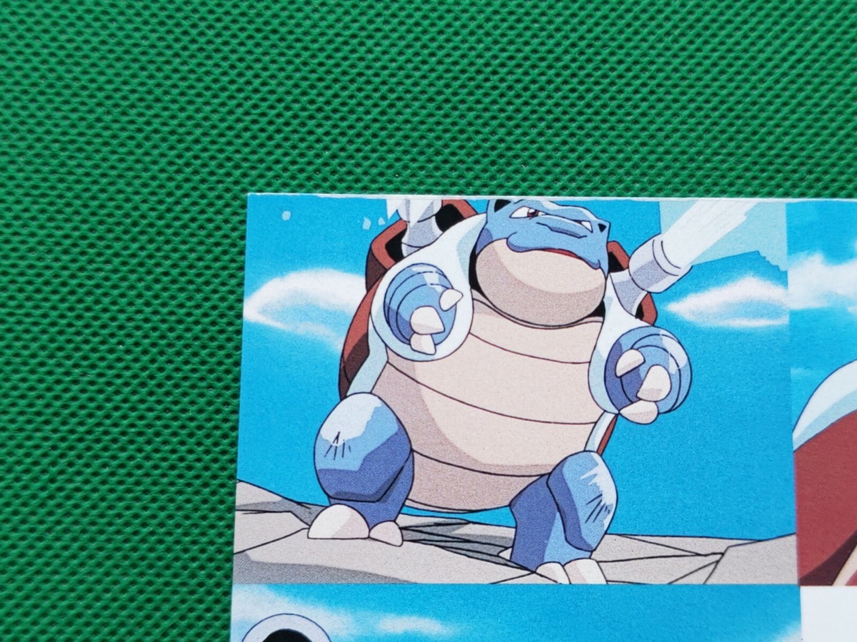 Blastoise Pokemon Postcard Blue Version Japanese No.025