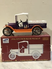 Liberty Classics Spec Cast 1916 Studebaker Pickup Tedd’s Cycle Coin Bank