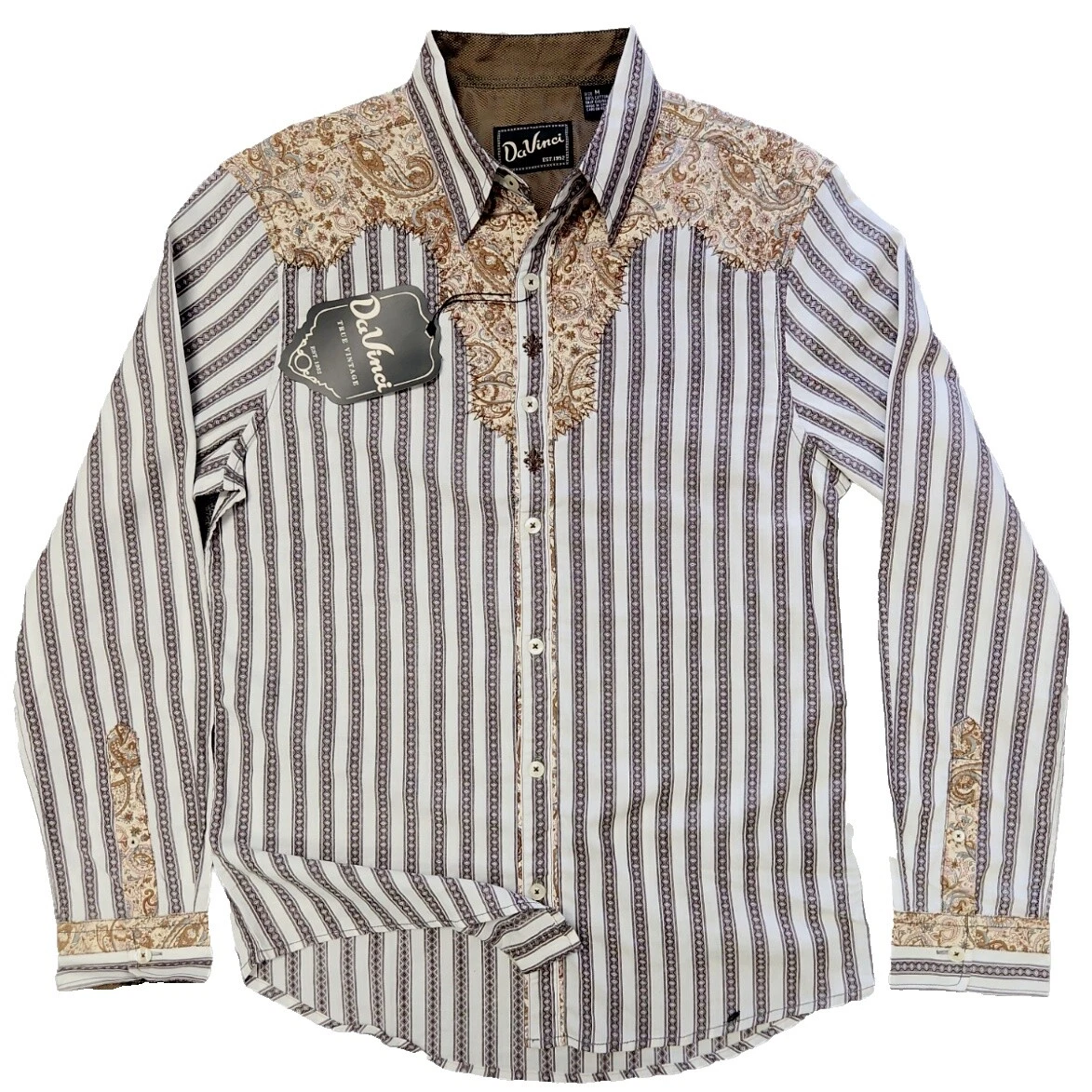 DaVinci Long Sleeve Shirts for Men