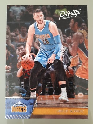 2016-17 Panini Prestige Jusuf Nurkic #92 Denver Nuggets NBA Basketball Lesen!