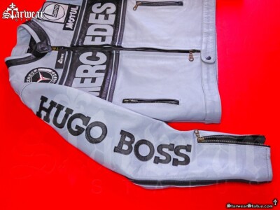 🔥OOAK 80s 90s Vintage MERCEDES BENZ X HUGO BOSS Luxury Racing