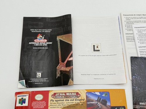 Star Wars: Rogue Squadron (Nintendo 64 N64) Complete Authentic - Picture 7 of 21