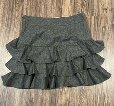 Ralph Lauren rugby Exlusive Design Mini Skirt Wool Women s Sz 8