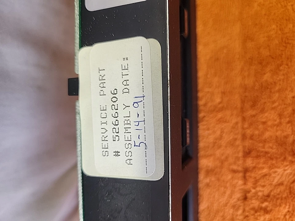 L6•Centro de información al viajero Chrysler Corp de colección años 80 OEM 5266206 NOS Foto 4 de 4