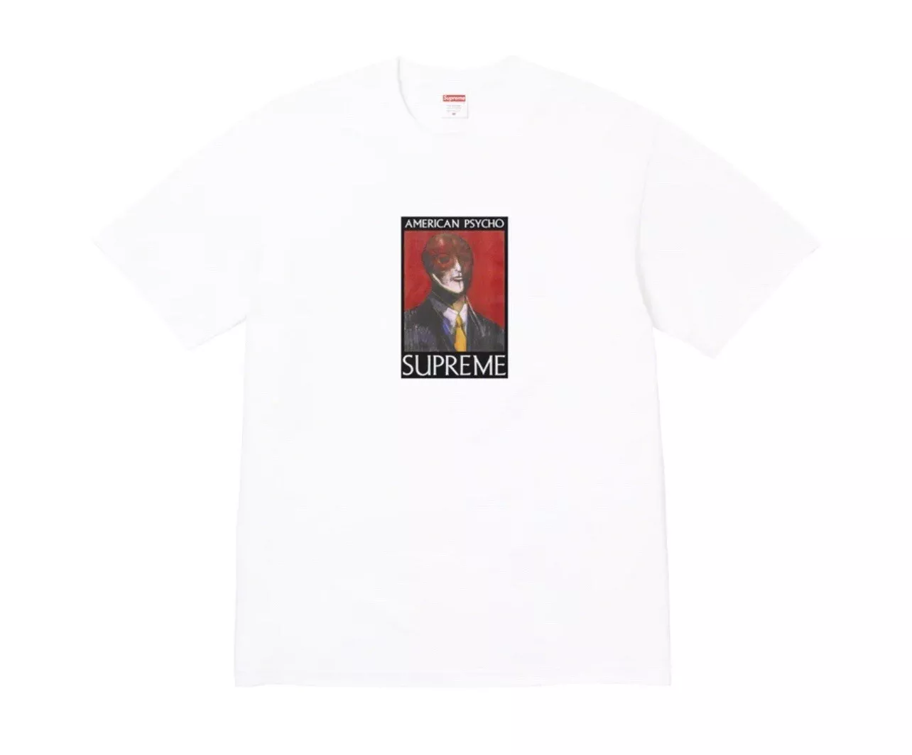 T shirt blanc Supreme American Psycho taille XL FW23 TOUT NEUF
