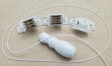 DIY Boat Balloon Roman Shade Cord Locks, Cord Pulleys, Wooden Tassel Pulls