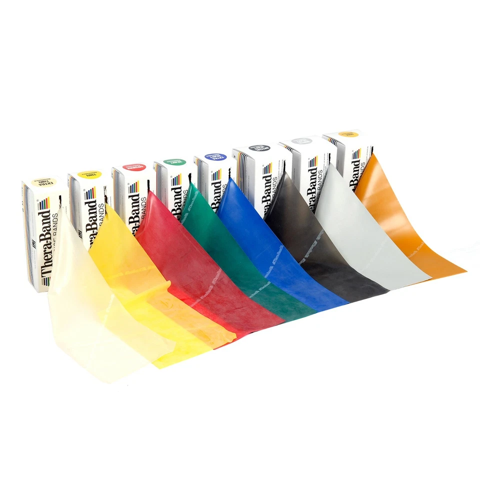 THERABAND Thera-Band 5,5 m | Widerstandsband | Fitness | Fitnessband | Gymnastikband |