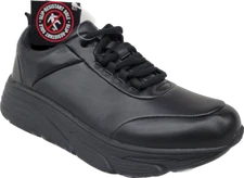 Women Shoes Wide Black Work Slip Resistant Comfort Cushion Ext Arch MayTall 2601