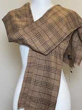 Exclusive Cashmere Natural Brown man/woman warm soft best quality Shawl/Scarf 
